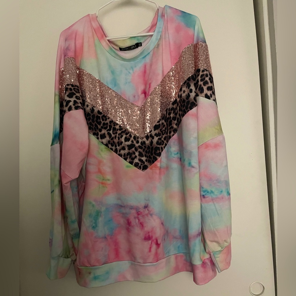 Funky Long Sleeve Sweatshirt